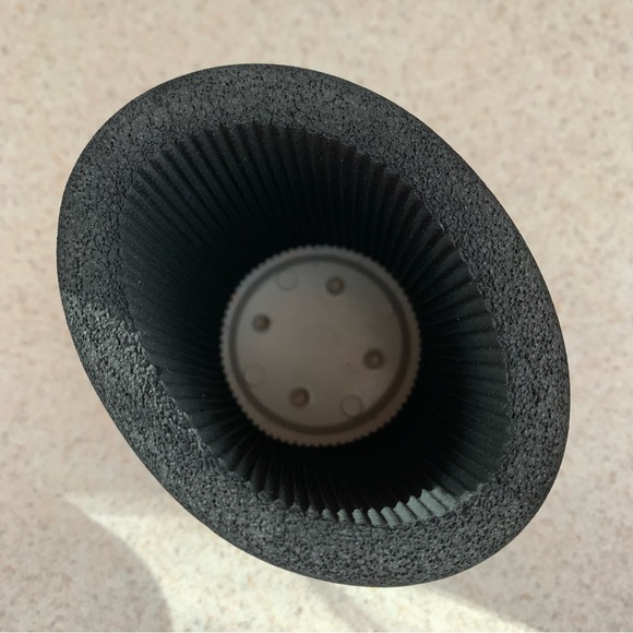 Apple Mac Macintosh black foam koozie for soda & beer cans from early 2000’s - Picture 3 of 4